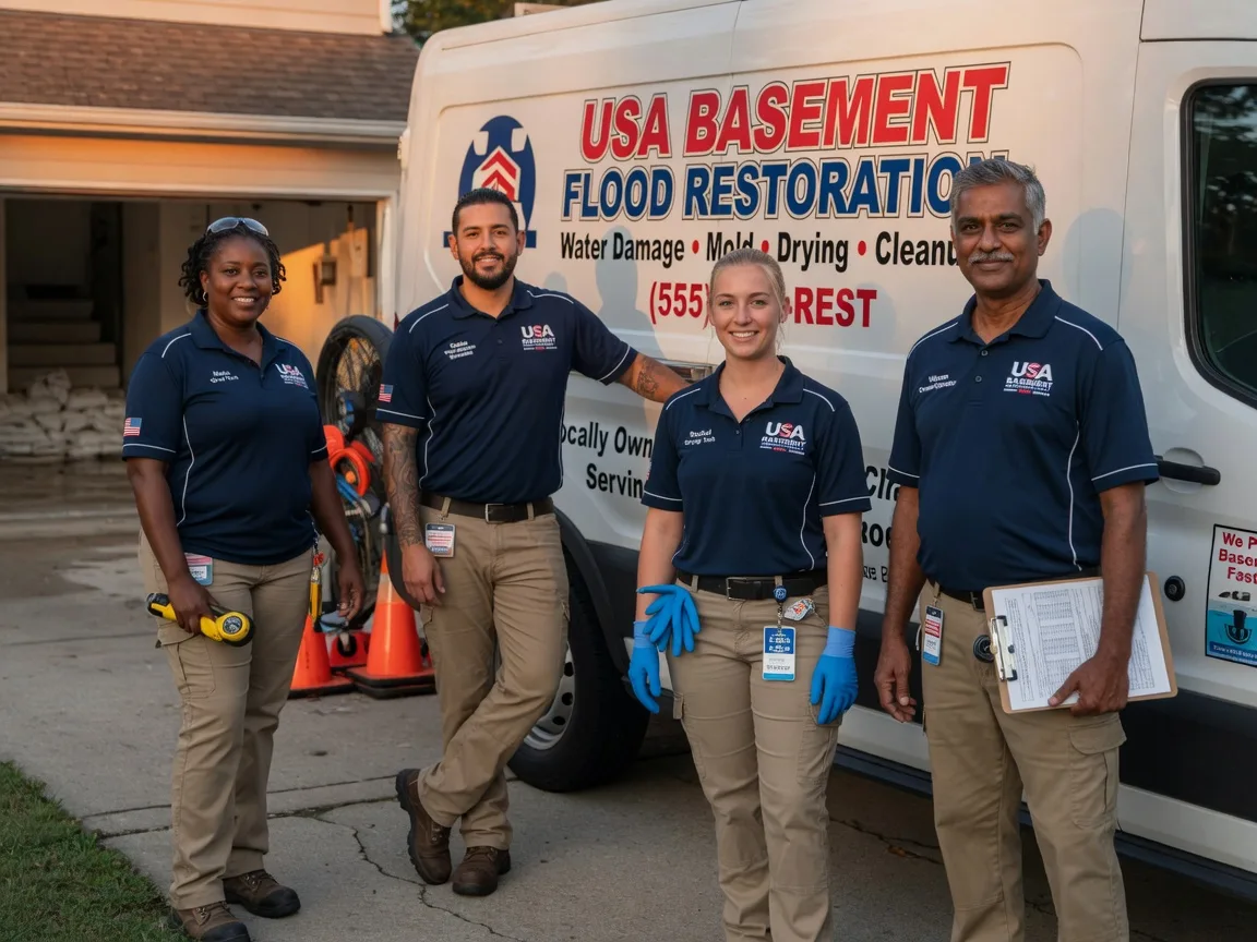 Basement Flood Cleanup company in Osgood, OH