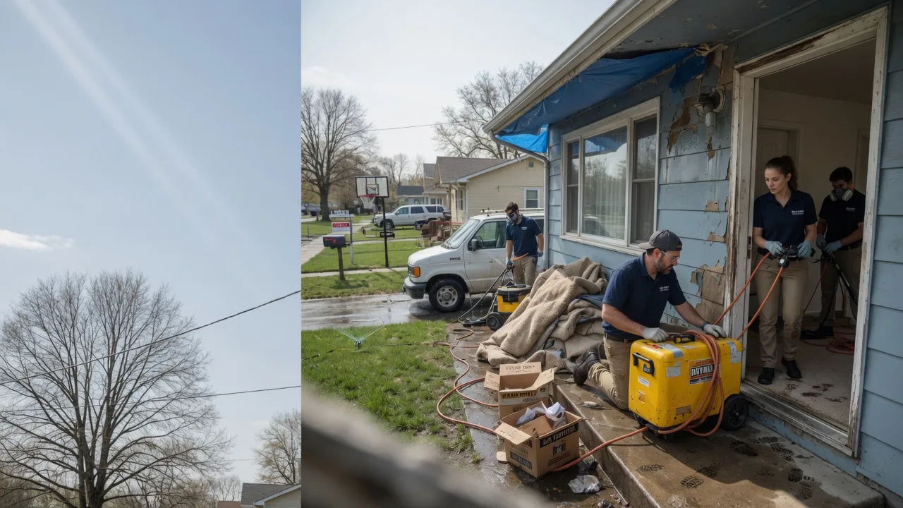 Basement Flood Cleanup in Osgood, OH near me